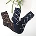 Pack of 5 Mens Thick Warm Casual Wool Crew Winter Socks Mixed Colors