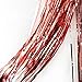 Unves Fringe Curtains, Metallic Foil Curtain Fringe 2 Pcs 3.2x9.8 ft Rose Gold Photo Booth Backdrop Tinsel Curtains for Birthday Wedding Party Decoration