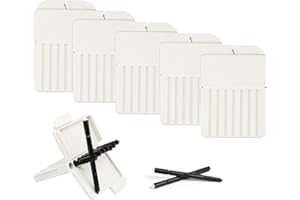 HEARING AID BATTERY CLUB Cerustop Wax Guards, Hearing Aid Filters for Phonak, Cerustop, 10 Count, Clear (5 Pack/40 Pcs)