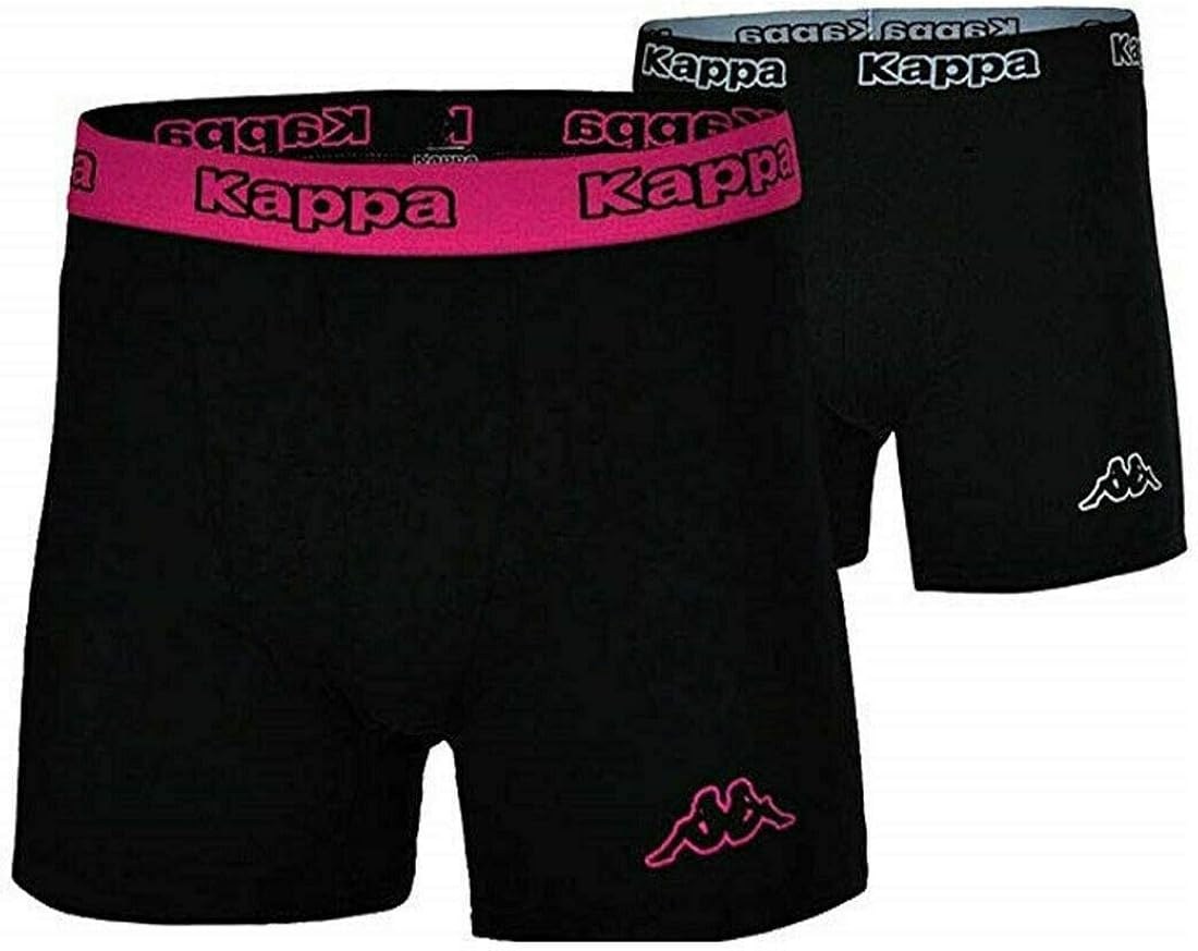 Kappa Boxer Shorts 2 Pack Mens Boxer Shorts Boxers Hipster Trunks