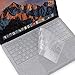 MOSISO Keyboard Cover Compatible with Microsoft Surface Laptop 2 2018, Surface Laptop 2017, Surface Book 2/1 13.5 Inch and 15 Inch, Premium Ultra Thin TPU Transparent Skin, US Layout, Clear