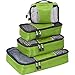 eBags Classic Small/Medium Packing Cubes for Travel - Organizers - 4pc Set - (Grasshopper)