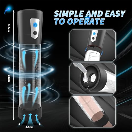 Male Enlargement Vacuum Pumps Air Pressure Device, Increase Sizes Automatic Electric Pump, photo 9