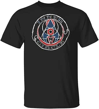 Amazon.com: Aew Inner Circle T-Shirts (Black, L): Clothing