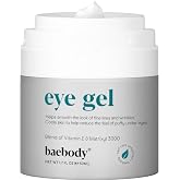 Baebody Cooling Under-Eye Gel for Dark Circles and Puffiness, 1.7 fl oz | Advanced Hydrating Anti-Aging Under-Eye Cream - Beauty Gift for Women