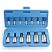 Capri Tools 30003 Hex Bit Socket Set, SAE, 13-Piece