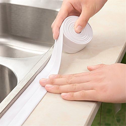 MISS MINI 1 Roll Kitchen Bath Waterproof Mouldproof Adhesive Tape Corner Protection Sticker Crashproof Tape