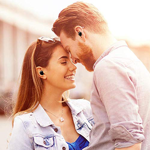 Kopfhörer Bluetooth Kabellose mit tragbarer Ladebox, Ohrhörer Hi-Fi Stereo Sound True Bluetooth V5.0 IPX5 Headset für iPhone X 8 7 Plus Samsung Galaxy S7 S8