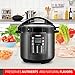 Pressure Cooker Instant Crock 10-in-1 Pot Pro Series 19 Program 6Q with German ThermaV Tech, Cook 2 Dishes at Once, BONUS TEMPERED GLASS LID, Saute, Steamer, Slow, Rice, Yogurt, Sterilizer
