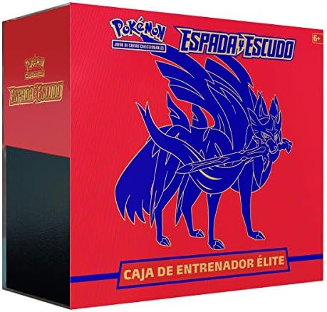 Pokemon - Caja Entrenador Élite ESPADA Y ESCUDO: Amazon.es: Juguetes y juegos
