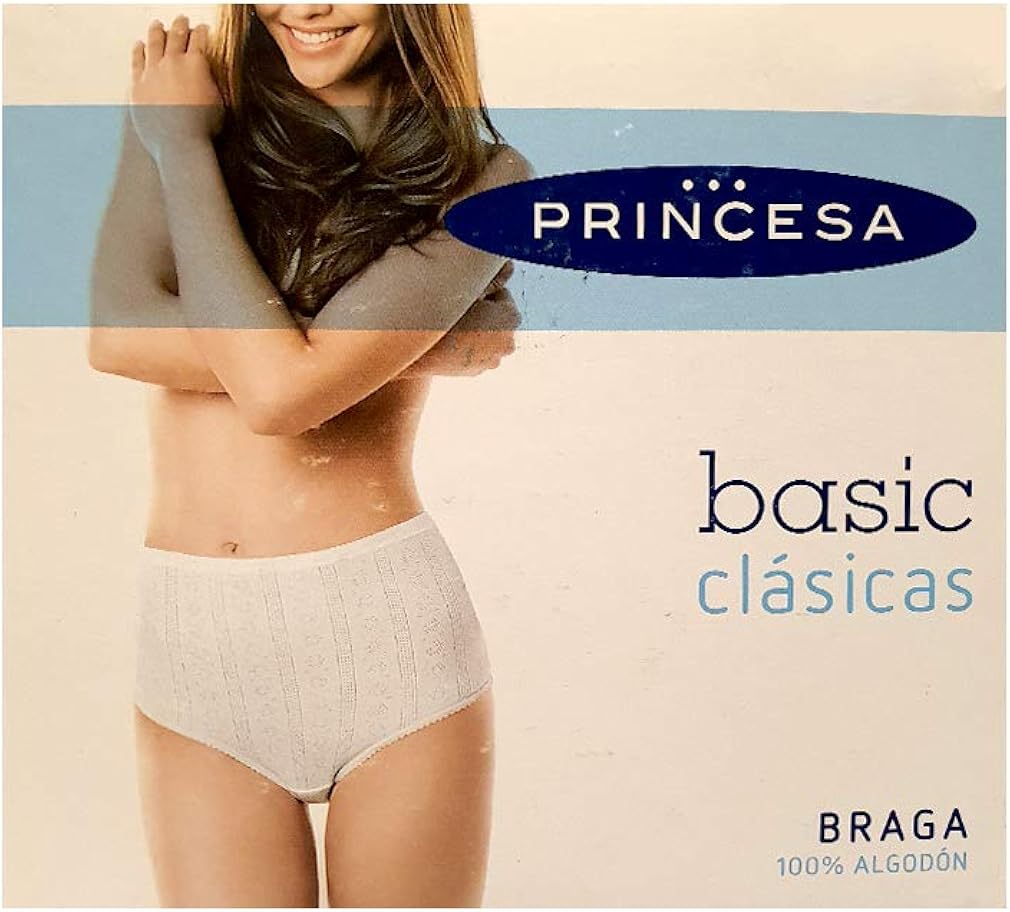Princesa Braga Alga 100% algodón con Cenefa (2XL): Amazon.es: Ropa y accesorios