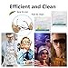 Lens Cleaning Wipes, Pre-moistened Glass Cleaners Disposable Screen Wipes for Glasses, Cameras, Smartphones, Tablets - 100 Individually Wrapped Wipes