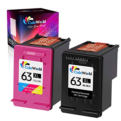 63XL 63 XL Black Color Ink for HP Envy 4520 4510 OfficeJet 3830 4650