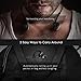 Mpow Cheetah Bluetooth Headphones, Sport Wireless Earbuds w/Aptx Sound, IPX5 Waterproof&8 Hrs Playtime, V4.1 Wireless Sport Headphones, Behind-Ear Running Headset w/CVC6.0 Noise Cancelling Mic,Black