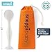 Snappi Baby Ergo Brush Diaper Cream Applicator for a Baby Bum | Medical-Grade Silicone Diaper Rash Cream Bottom Brush Keeps Hands/Fingernails Clean & Sanitary