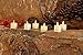 NONNO&ZGF Remote Flameless Candles, Votive Candles Set of 6 (H2 xD1.4) LED Tea Light Candles with Moving Flame