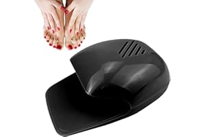 FERCAISH Portable Nail Dryer, Quick Dry Regular Nail Polish Air Blower Nail Dryer Nail Art Polish Machine - Nail Fan Dryer for Regular Nail Polish, Fingernail Toenail