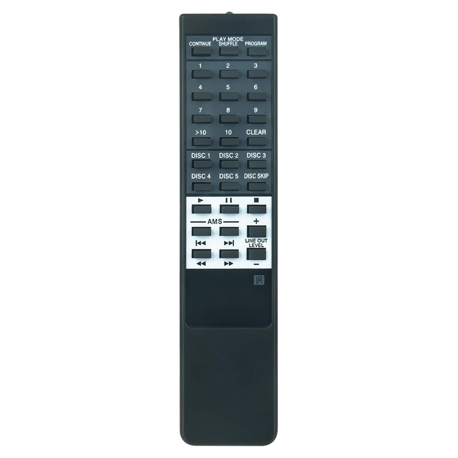 AULCMEET RM-DC41 Replacement Remote Control Compatible with Sony 5-disc CD Player Home Audio CDP-C260Z CDP-CE215 CDP-CE315 CDP-305 CDP-315 CDP-C350Z CDP-CD405 CDPCEE505 MHC5500