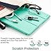 ESR iPad Pro 10.5 Case, Lightweight/Pretty Color/Perfect Fit Smart Trifold Stand Case with Frosted Semi Transparent Plastic Back Cover for iPad Pro 10.5 inch 2017 Released (Mint Green)