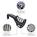 Best Knife Sharpener 3-Stage Ceramic Knife Sharpener system for Steel Knives Quality sharpeners in Black