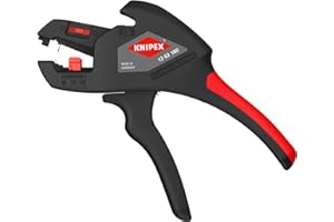 Knipex 1262180 Self Adjusting Insulation Strippers, Awg 10-24, 7.25-Inch