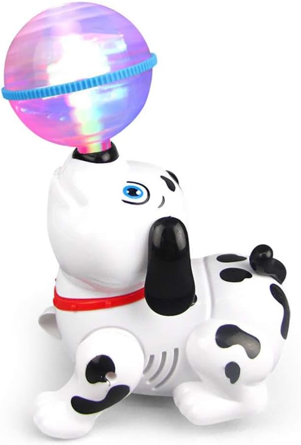 Dahuniu Electronic Pet Dog LED Light Up Dancing Music and