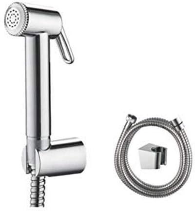 Ibergrif Bidet Sprayer Attachment Chrome UK Handheld Shower Hose Holder