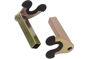 MOTO4U Motorcycle Rear Wheel Stand U Supporter with Rubber Protecotor (U Shape with Rubber Protecotor)