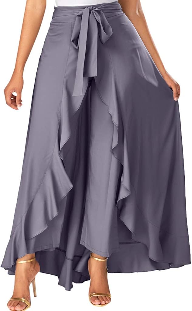 Skirts&nbsp;for&nbsp;Women's Plus Size Solid Flare Hem High Waist Midi Skirt Sexy Uniform Pleated Skirt