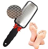 Powerful Colossal Foot Rasp Callus Remover with Premium Stainless Steel Larger Metal Surface Foot File Pedicure Tools,Pedi Perfect Foot Care for Wet and Dry Foot with Ergonomic Non-slip Handle,Black