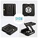 Yosoo Aluminum Alloy Folding Z Flex Tilt Head Camera Bracket Quick Release Plate Tripod Ball Head with Spirit Level For Canon Nikon Sony Camera Camcorder Tripod