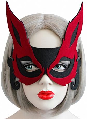 Black Lace Veil Headdress Half Face Death Mask Christmas Party Costume COS Play Party Mask
