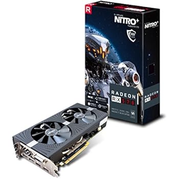 Sapphire 11266-09-20G Radeon Nitro+ Rx 570 8GB GDDR5 Dual HDMI/ DVI-D/ Dual DP with Backplate (UEFI) PCI-E Graphics Card