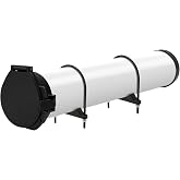 SDSNTE Steel Conduit Carrier Kit, Fits 6 Inch Pipe, Black | Provides Extra Storage on Truck Rack, Security Upgraded, PVC Pipe Not Included