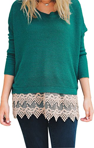 Boot Cuffs & Socks Women's Pointed Lace Top Extender (XL, Almond)