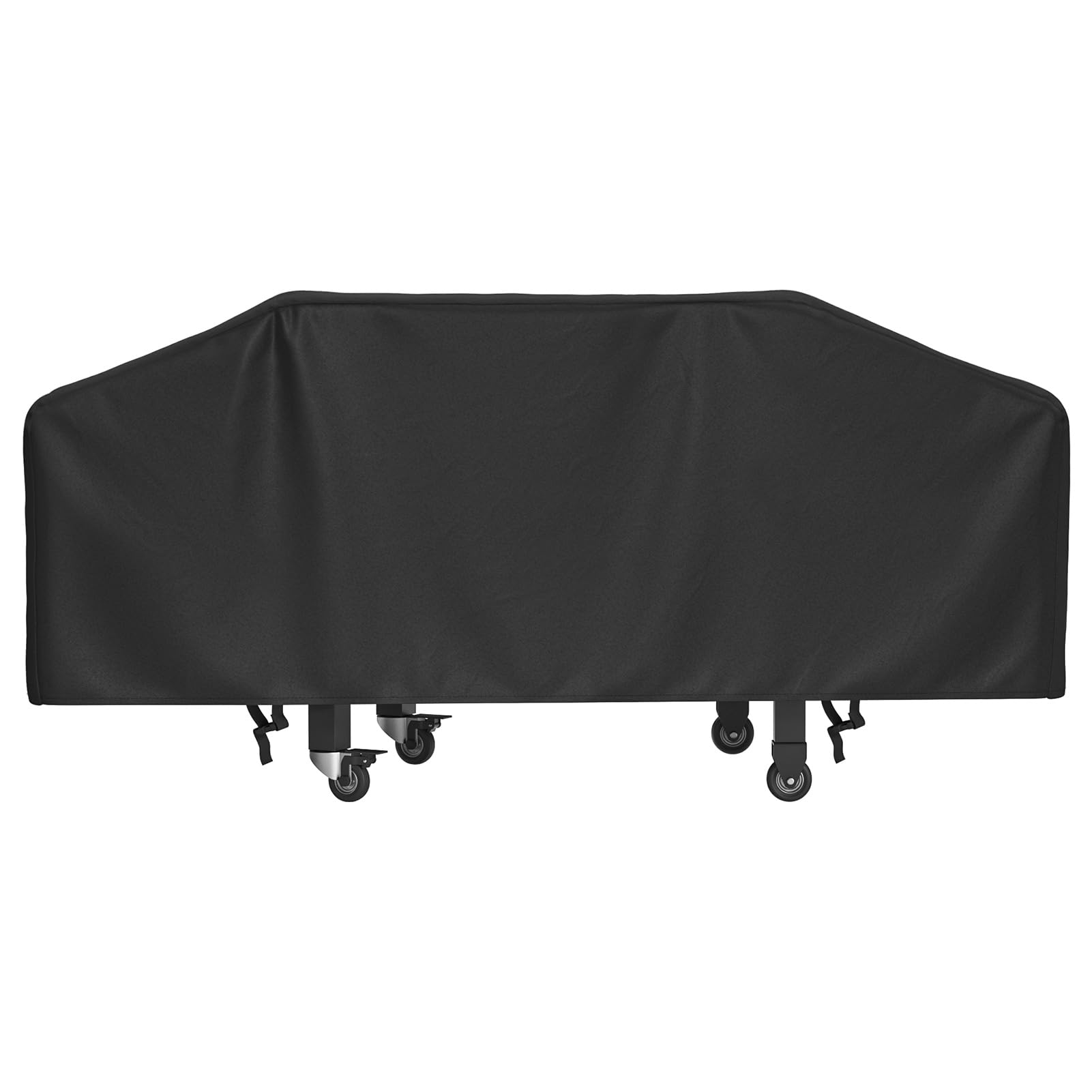Photo 1 of Griddle Cover for Blackstone 36 Inch Griddle and More 4-Burner Flap Top Grills - Waterproof, Lightweight - Click-Close Straps - Black