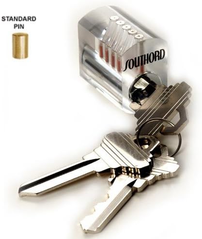 SouthOrd Visible Cutaway Lock with Standard Pins ST-34
