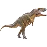 PNSO Prehistoric Dinosaur Models: 95 Mayer the Tameryraptor | 9.4" African Predator Model - Horned Brow - Transparent Support - 52-Page Manual + A3 Sci-Art Poster - 3 Videos - 15+