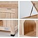 Petsfit Indoor Wooden Pet House for Small Dog and Cat, 1-Year Warranty
