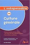L'indispensable en culture générale by
