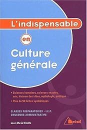 L' indispensable en culture générale