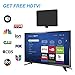 Digital TV Antenna - Amplified HDTV Antenna 75+ Miles Range with 2019 Newest Powerful Amplifier Signal Booster, Support 4K 1080P for All Old TVs w/ 13.2ft Coaxial Cable