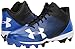 Under Armour Men's Leadoff Mid RM, Black (041)/Team Royal, 10