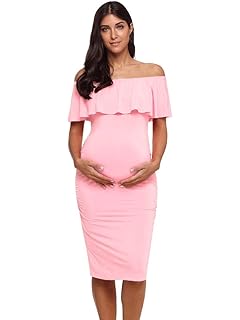 off shoulder maternity