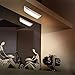 Rechargeable Motion Sensor Closet Light 12 LED Portable Wireless Activated Light Bar Cabinet Kitchen Wardrobe Night Light with Magnetic Strip Stick-on Anywhere (Pack of 2)