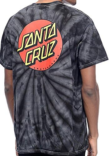 Men's Classic Dot S/S T-Shirt (Small, Spider Black)