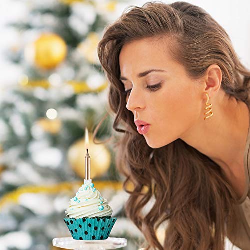 5 Frienda+Metallic+Birthday+Decorations+Champagne