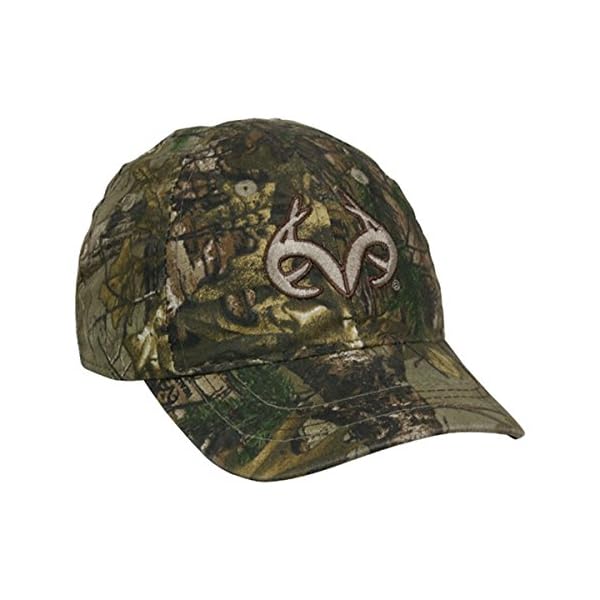 Toddler-Realtree-Camo-Buck-Horn-Kids-Hunting-Hat-Cap