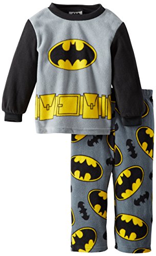Batman Little Boys' 2 Piece Pajama Set, Multi, 2T