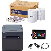DNP QW410 4.5" Dye Sublimation Printer with WCM Plus Wi-Fi Module and 4x6" Printer Media Kit